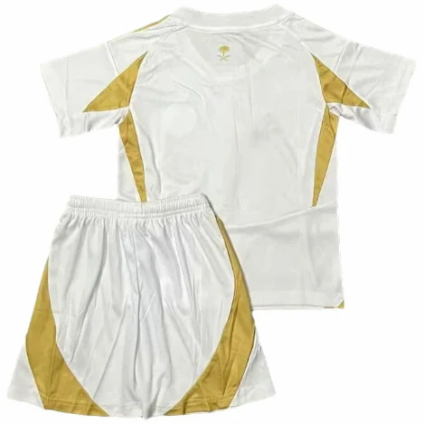 Al-Nassr FC Niños Conjunto 2024 2025 Tercera Blanco - Tuta Al-Nassr FC Niños | 7camisetas