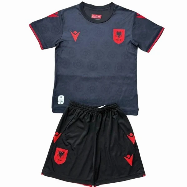 Albania Niños Conjunto 2026 Tercera Negro - Albania Niños Barata | 7camisetas