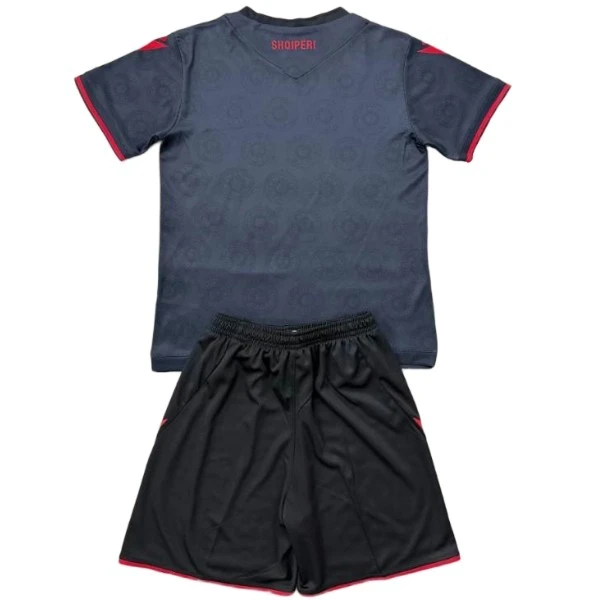 Albania Niños Conjunto 2026 Tercera Negro - Albania Niños Barata | 7camisetas