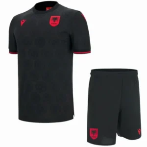Albania Niños Conjunto 2026 Tercera Negro - Albania Niños Barata | 7camisetas