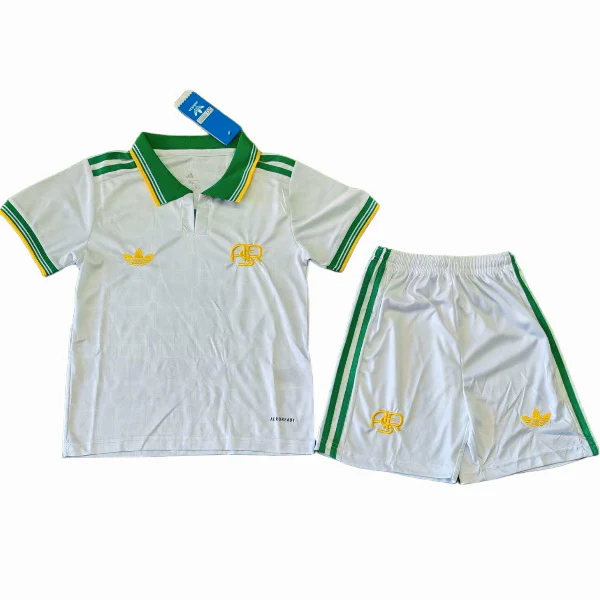 AS Roma Niños Conjunto 2025 2026 Tercera Blanco - Tuta AS Roma Niños | 7camisetas