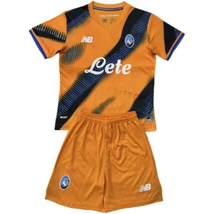 Atalanta BC Niños Conjunto 2025 2026 Tercera Naranja - Atalanta BC Niños Barata | 7camisetas
