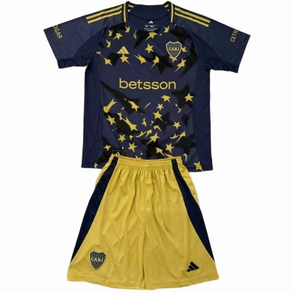 Boca Juniors Niños Conjunto 2024 2025 Tercera Gris - Tuta Boca Juniors Niños | 7camisetas