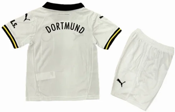 Borussia Dortmund Niños Conjunto 2024 2025 Tercera Blanco - Tuta Borussia Dortmund Niños | 7camisetas