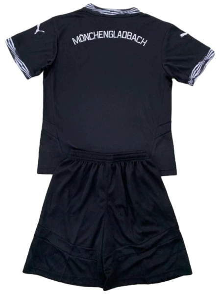 Borussia Mönchengladbach Niños Conjunto 2024 2025 Tercera Negro - Tuta Borussia Mönchengladbach Niños | 7camisetas