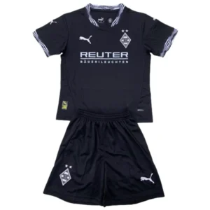Borussia Mönchengladbach Niños Conjunto 2024 2025 Tercera Negro - Tuta Borussia Mönchengladbach Niños | 7camisetas