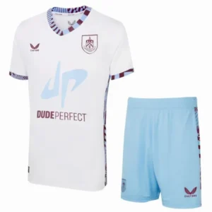 Burnley FC Niños Conjunto 2024 2025 Tercera Blanco - Tuta Burnley FC Niños | 7camisetas
