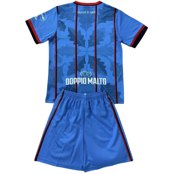 Cagliari Calcio Niños Conjunto 2025 2026 Tercera Azul - Tuta Cagliari Calcio Niños | 7camisetas