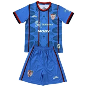 Cagliari Calcio Niños Conjunto 2025 2026 Tercera Azul - Tuta Cagliari Calcio Niños | 7camisetas
