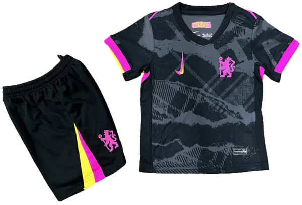 Chelsea Niños Conjunto 2024 2025 Tercera Negro - Equipacion Chelsea Niños | 7camisetas