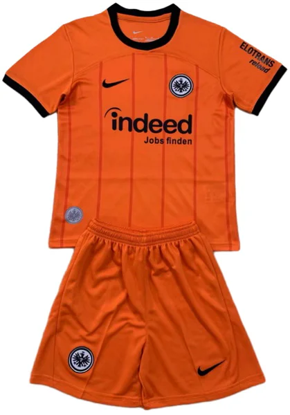 Eintracht Frankfurt Niños Conjunto 2024 2025 Tercera Naranja - Tuta Eintracht Frankfurt Niños | 7camisetas