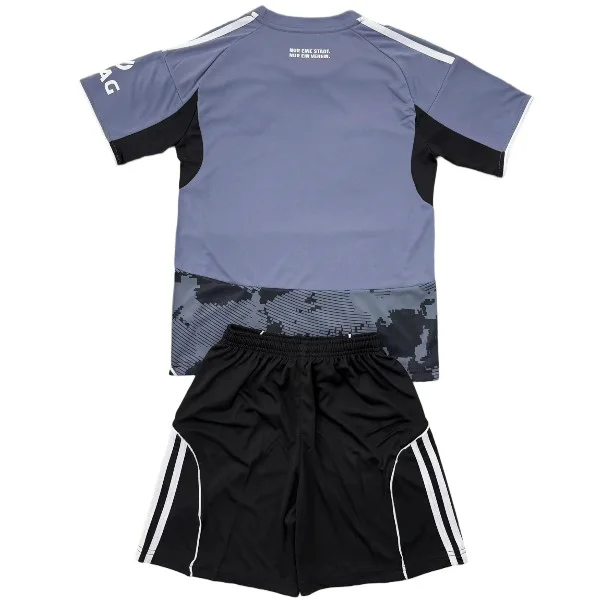 Eintracht Frankfurt Niños Conjunto 2025 2026 Tercera Gris - Eintracht Frankfurt Niños Barata | 7camisetas
