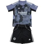 Eintracht Frankfurt Niños Conjunto 2025 2026 Tercera Gris - Eintracht Frankfurt Niños Barata | 7camisetas