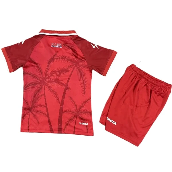 Haití Niños Conjunto 2026 Tercera Rojo - Haití Niños Barata | 7camisetas