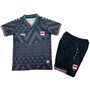 Irak Niños Conjunto 2026 Tercera Negro - Irak Niños Barata | 7camisetas