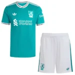Liverpool Niños Conjunto 2025 2026 Tercera Verde - Equipacion Liverpool Niños | 7camisetas