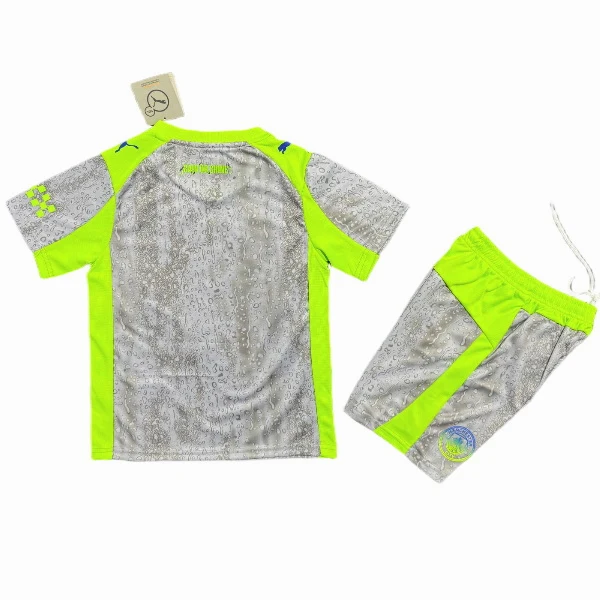 Manchester City Niños Conjunto 2025 2026 Tercera Gris - Manchester City Niños Economica | 7camisetas