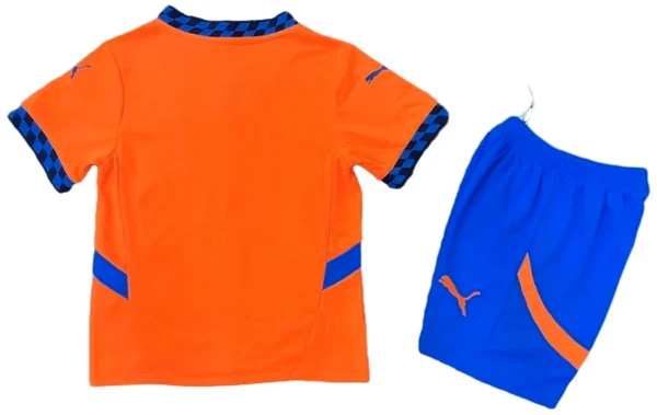 Marsella Niños Conjunto 2024 2025 Tercera Naranja - Tuta Marsella Niños | 7camisetas