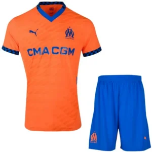Marsella Niños Conjunto 2024 2025 Tercera Naranja - Tuta Marsella Niños | 7camisetas