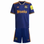 Newcastle United Niños Conjunto 2025 2026 Tercera Azul - Tuta Newcastle United Niños | 7camisetas
