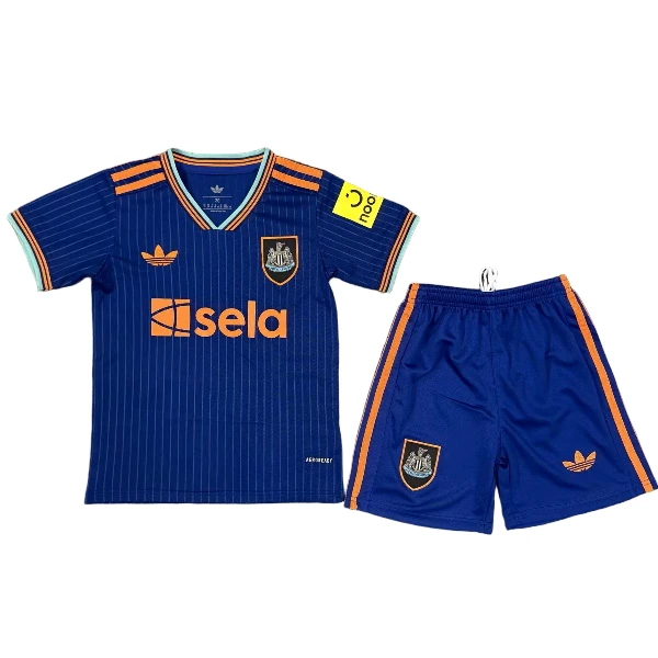 Newcastle United Niños Conjunto 2025 2026 Tercera Azul - Tuta Newcastle United Niños | 7camisetas