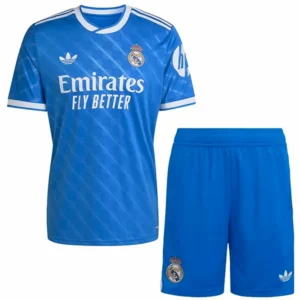Real Madrid Niños Conjunto 2025 2026 Tercera Azul - Tuta Real Madrid Niños | 7camisetas