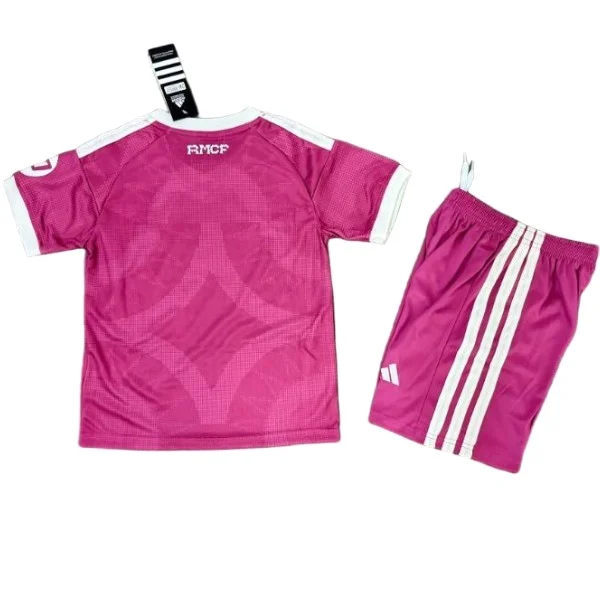 Real Madrid Niños Conjunto 2026 2027 Tercera Rosa - Real Madrid Niños Barata | 7camisetas