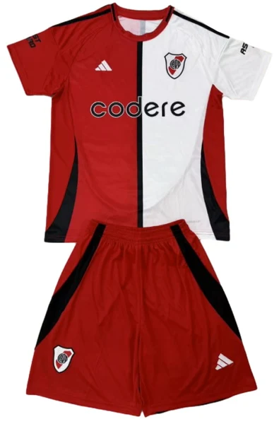 River Plate Niños Conjunto 2024 2025 Tercera Rojo - Tuta River Plate Niños | 7camisetas