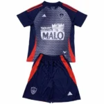 Stade Brestois Niños Conjunto 2024 2025 Tercera Azul - Tuta Stade Brestois Niños | 7camisetas