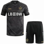 VfB Stuttgart Niños Conjunto 2025 2026 Tercera Negro - VfB Stuttgart Niños Barata | 7camisetas