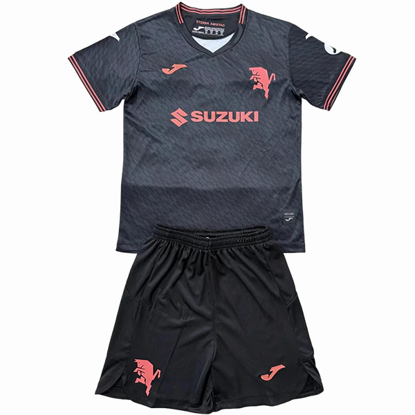 Torino Niños Conjunto 2025 2026 Tercera Negro - Torino Niños Barata | 7camisetas