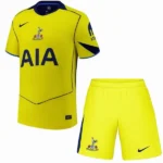 Tottenham Hotspur Niños Conjunto 2025 2026 Tercera Amarillo - Tuta Tottenham Hotspur Niños | 7camisetas