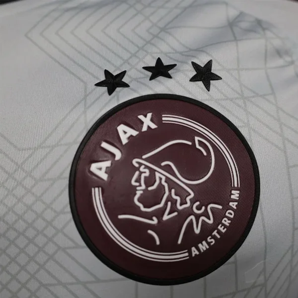 Ajax Camiseta Edición Jugadores 2024 2025 Tercera Blanca - Camiseta Ajax | 7camisetas