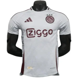 Ajax Camiseta Edición Jugadores 2024 2025 Tercera Blanca - Camiseta Ajax | 7camisetas