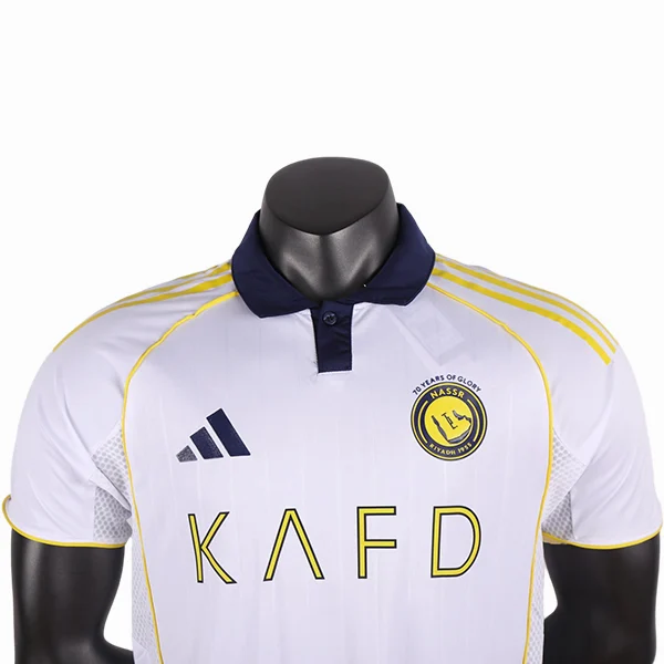 Al-Nassr FC Camiseta Edición Jugadores 2025 2026 Tercera Blanca - Camiseta Al Nassr Fc | 7camisetas
