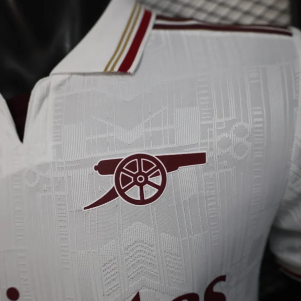 Arsenal Camiseta Edición Jugadores 2025 2026 Tercera Blanca - Camiseta Arsenal | 7camisetas