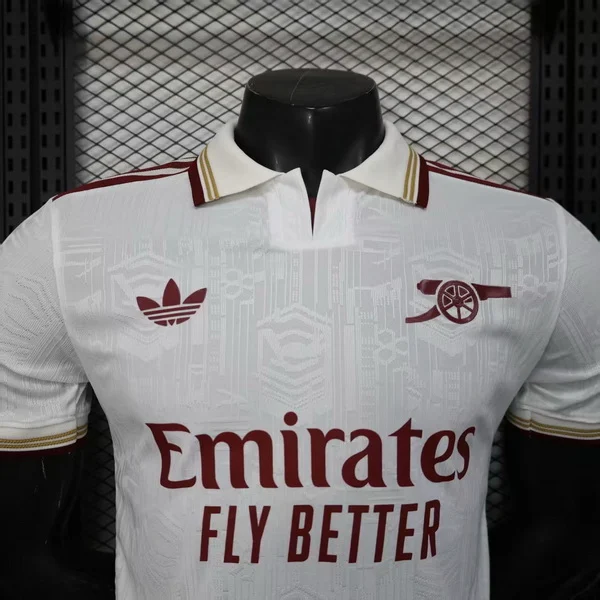 Arsenal Camiseta Edición Jugadores 2025 2026 Tercera Blanca - Camiseta Arsenal | 7camisetas