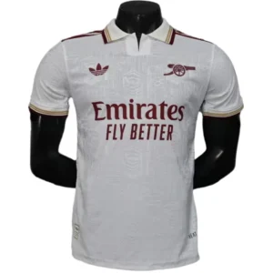 Arsenal Camiseta Edición Jugadores 2025 2026 Tercera Blanca - Camiseta Arsenal | 7camisetas