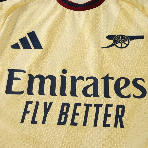 Arsenal Camiseta Edición Jugadores 2026 2027 Tercera Amarilla - Camiseta Arsenal | 7camisetas