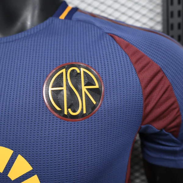 AS Roma Camiseta Edición Jugadores 2024 2025 Tercera Azul - Camiseta As Roma | 7camisetas