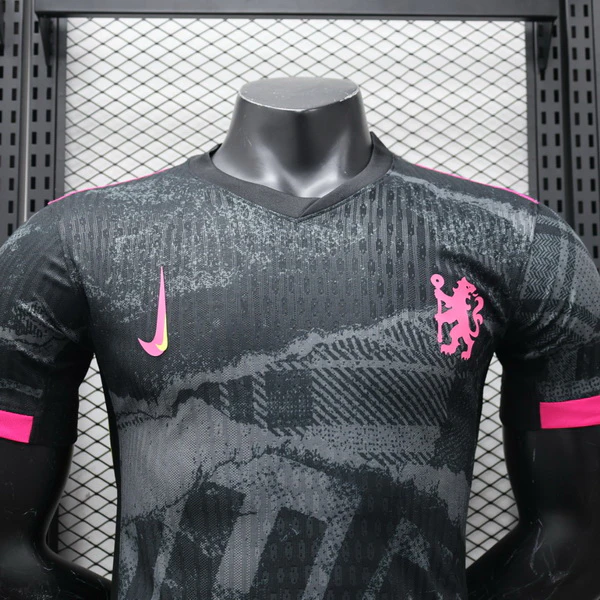 Chelsea Camiseta Edición Jugadores 2024 2025 Tercera Negra - Camiseta Chelsea | 7camisetas