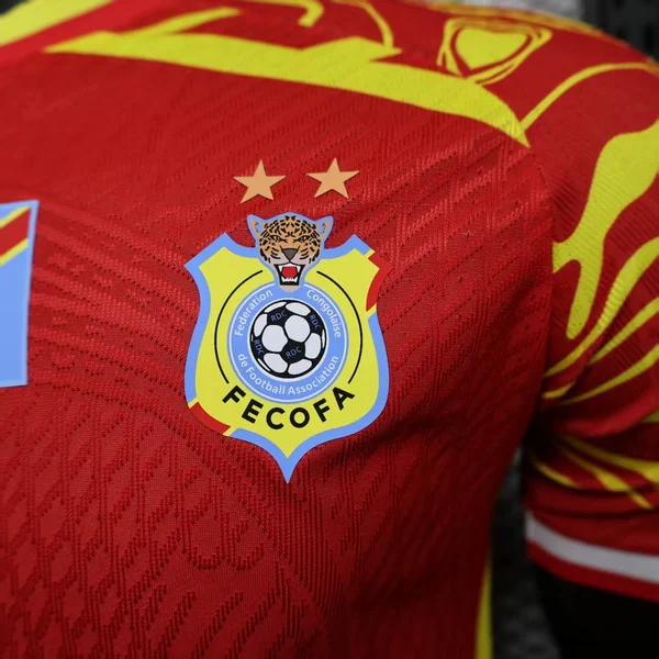 Congo Camiseta Edición Jugadores 2026 Tercera Roja - Camiseta Congo Mundial 2026 | 7camisetas