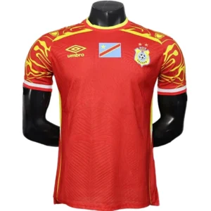 Congo Camiseta Edición Jugadores 2026 Tercera Roja - Camiseta Congo Mundial 2026 | 7camisetas