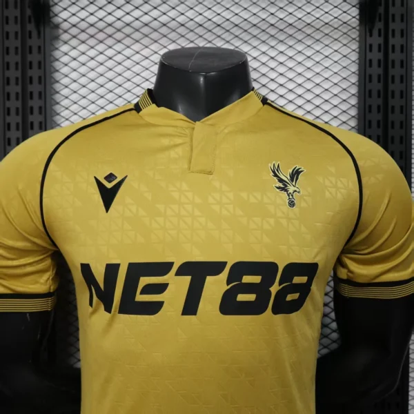 Crystal Palace Camiseta Edición Jugadores 2025 2026 Tercera Amarilla - Camiseta Crystal Palace | 7camisetas