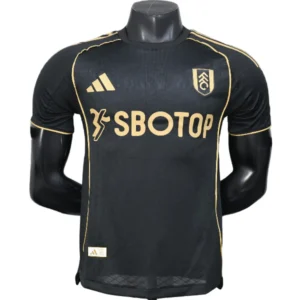 Fulham Camiseta Edición Jugadores 2025 2026 Tercera Negra - Camiseta Fulham | 7camisetas