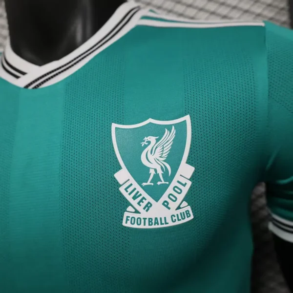 Liverpool Camiseta Edición Jugadores 2025 2026 Tercera Verde - Camiseta Liverpool | 7camisetas