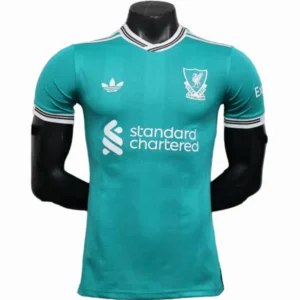 Liverpool Camiseta Edición Jugadores 2025 2026 Tercera Verde - Camiseta Liverpool | 7camisetas