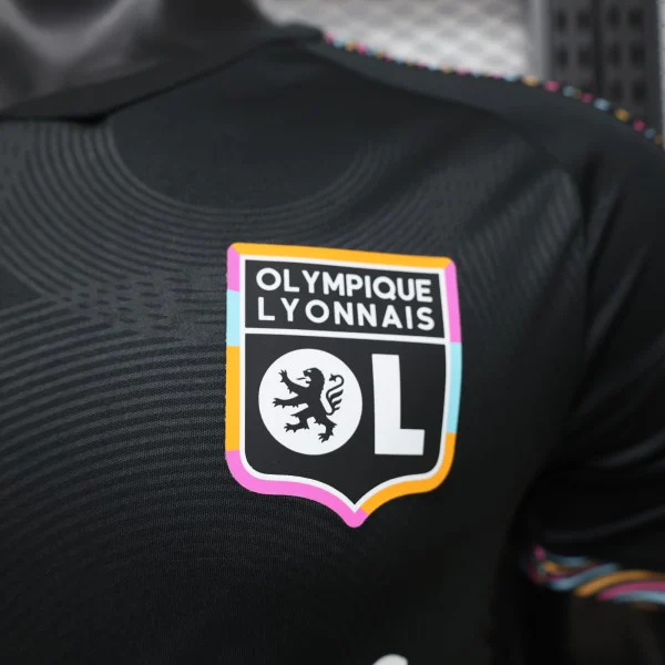Lyon Camiseta Edición Jugadores 2026 2027 Tercera Negra - Camiseta Lyon | 7camisetas