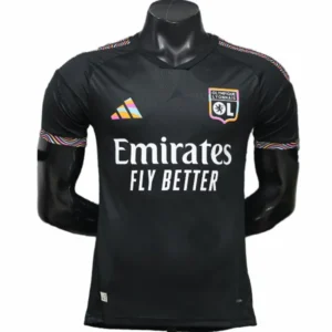 Lyon Camiseta Edición Jugadores 2026 2027 Tercera Negra - Camiseta Lyon | 7camisetas