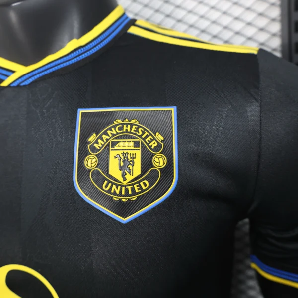 Manchester United Camiseta Edición Jugadores 2025 2026 Tercera Negra - Camiseta Manchester United | 7camisetas